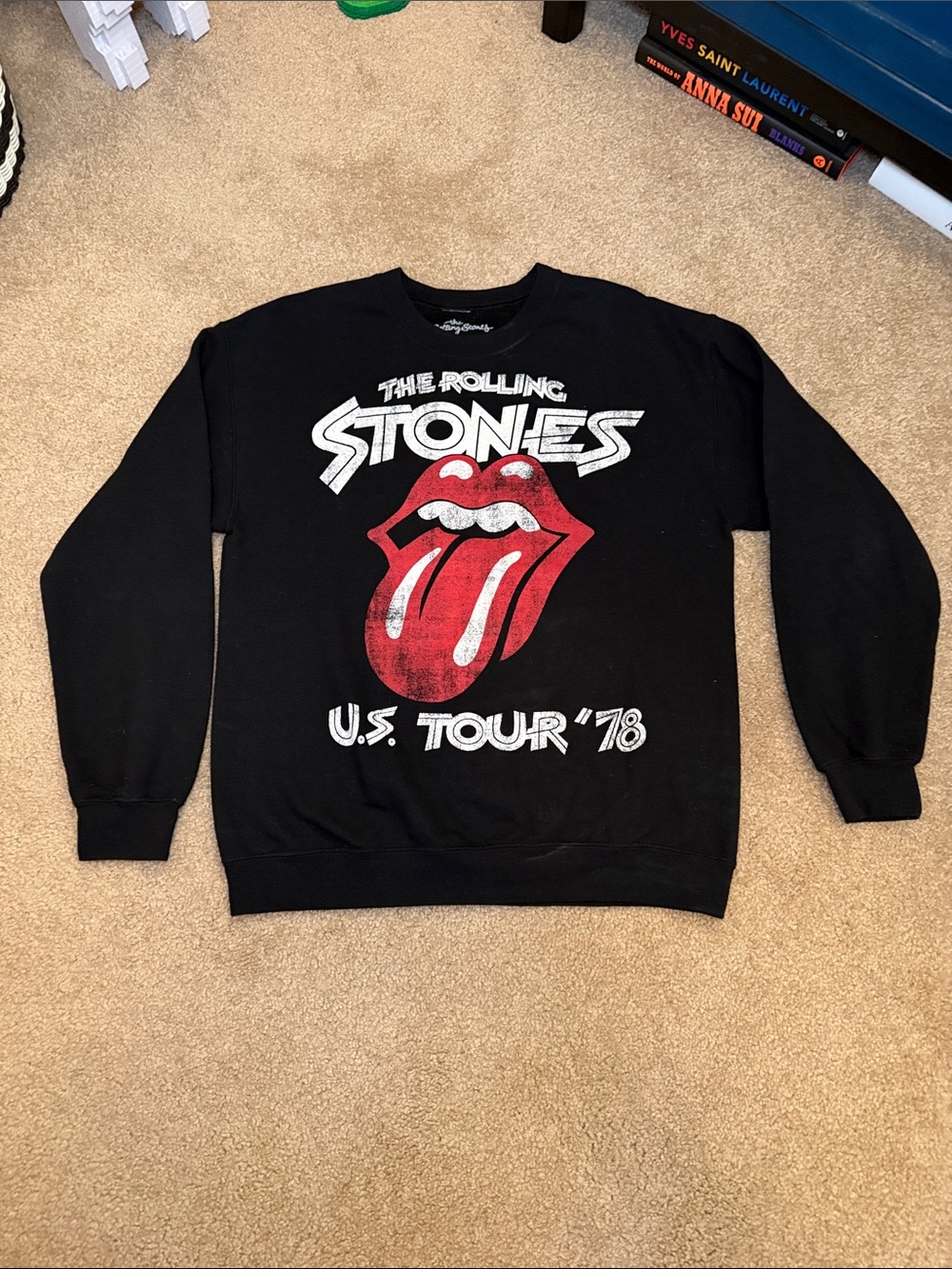 The Rolling Stones Graphic Crewneck Sweatshirt